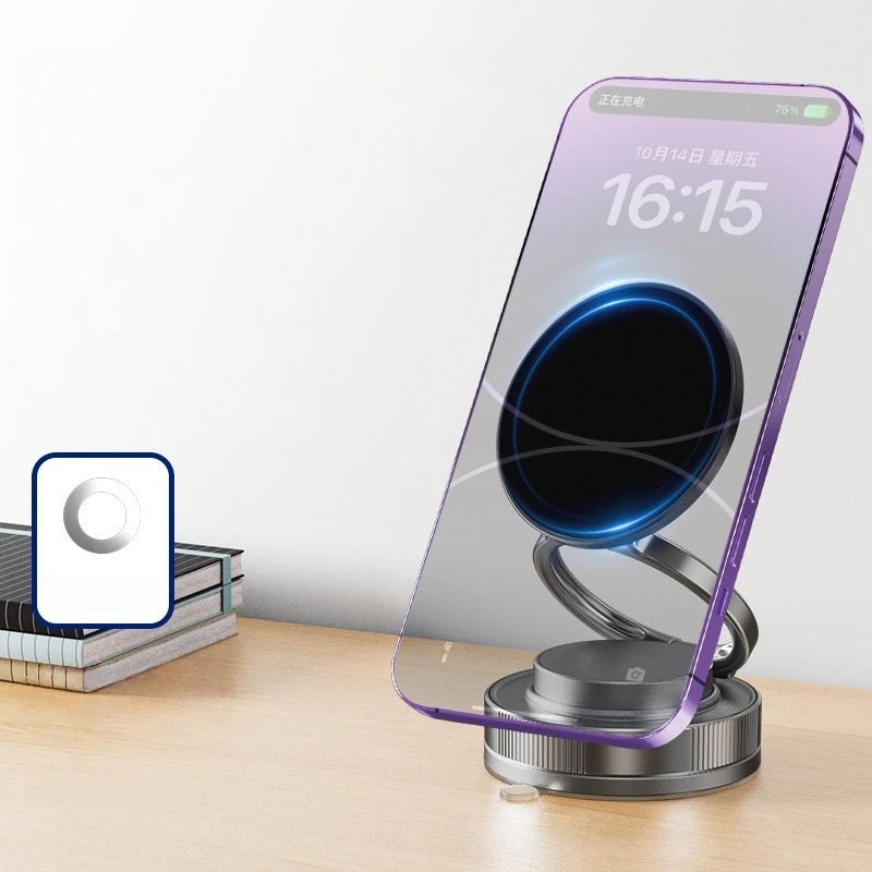 Soporte Magnético para Teléfono 360° | Succión Fuerte™